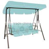 264001 Outdoor Patio Steel Fabric Hammock Swings With Canopy thumbnail-3