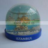Snow Globe With The Magnet,Fridge Magnet For Tourist Souvenirs,OEM Fridge Magnet Plastic Photo Snow Globe thumbnail-6