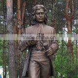 Outdoor Life Size Bronze Newton Sculpture thumbnail-2