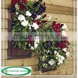 Indoor Hanging Planters,Floral Felt Living Wall Planter Vertical Garden Bags thumbnail-1