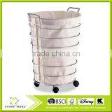 Jumbo Laundry Basket With Canvas Bag thumbnail-1