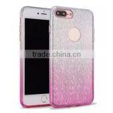 Gradient Color Glitter Tpu Phone Case for Iphoen7, 3 in 1 Shinning Phone Cover, 3 in 1 Back Tpu Case for Iphone7 thumbnail-2