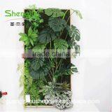 SJLJ013338 Artificial Plant Wall / Fake Plastic Green Wall for Wall Decoration thumbnail-2