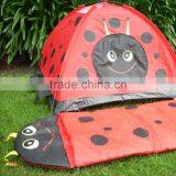 Lovely Ladybird Play Tent With Sleeping Bag Set Kids Sleeping Tent thumbnail-1