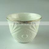 High Quality White Ceramic Tea Cup Sets, 6 Pcs/set,with Color Box Paking. thumbnail-2