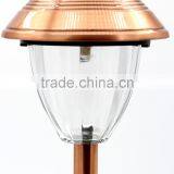 4pk Stainless Steel Solar Garden Lawn LED Path Light thumbnail-3