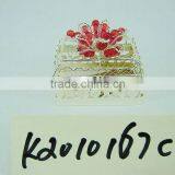 Silver Valentine Metal Gift Packing Basket thumbnail-1