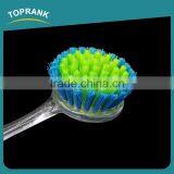 Toprank Round Head Clear Handle Plastic Dish Brush Dish Scrub Brush Kitchen Wash Dish Brush thumbnail-2