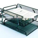 Black 3 Layer Metal Mesh Spray Paint Clear Holder File A4 thumbnail-2