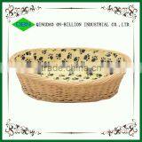 Decorative Wicker Pet House Cat Bed Wholesale thumbnail-1