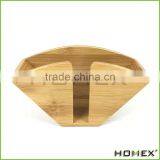 Bamboo Coffee Filter Papers Holder Homex-BSCI Factory thumbnail-1