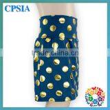 Yellow Fashion Gold Polka Dot Casual Baby Girls Tutu Skirts thumbnail-5