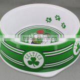 Plastic Pet Bowl With Logo Outside thumbnail-1