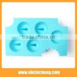 Lovely Shark Fin Ice Cube Tray 4-tray Eco-friendly Silicone Ice Mould thumbnail-4