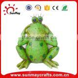 Resin Gnome Garden Figurine With Lotus Leaf thumbnail-5