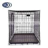 Black Cheap Poultry Farming Equipment Metal Large Steel Iron Dog Cage thumbnail-3