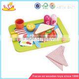 Wholesale Best Selling Wooden Cutting Food Toy High Quality Kids Wooden Cutting Food Toy W10B060 thumbnail-2