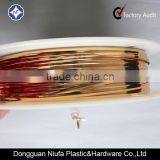 Gold Plastic Coated Twist Tie For Automatic Machine thumbnail-3