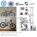 2014 floor-to-ceiling bike work stand/floor-to-ceiling bike stand/bike racks/bicycle holder(TUV,ISO,SGS approved)