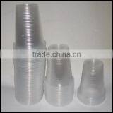 Clear Plastic 7 oz 180ML Disposable Cups Vending Style Drinking Glass thumbnail-2