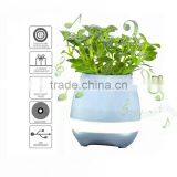 2017 New Design High Quality Music Playing Buetooth Speaker Bonsai Music Flower Pot thumbnail-4