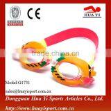 Silicone Head Strap Durable Long Anti Fog Swimming Goggle thumbnail-3