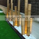 Moso Bamboo Poles Building Decoration