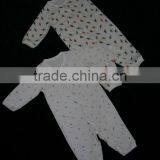 Organic Printed Romper_100% Organic Cotton Comfortable Baby Body Suit and Organic Printed Long Sleeve and Short Sleeve Baby Bod thumbnail-4