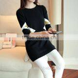 Latest Sweater Designs Fashion Long Pullover Sweater for Woman thumbnail-5