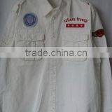 Men's 100% Cotton Twill Fabric Long Sleeve Shirt thumbnail-1