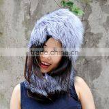 CX-C-01E High Quality New Real Fox Fur Hat and Scarf Set thumbnail-6