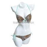 High Quality Brand Triangle Bikini Swimwear Halter Straps on Both Sides Swimsuit American Flag Swimsuit(L1305) thumbnail-1