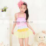 Cute Baby Girls Swimwear Kids Bikini One Piece Swimwear Swimsuits thumbnail-3