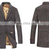 2015 China Clothing Manufacturer Men Winter Wool Coat thumbnail-1