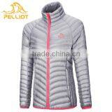 High Quality Soft Outwear Jacket Women White Goose Feather Down Jacket thumbnail-1