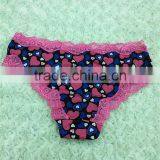 2017 Sexy Pictures of Sexy Women Wearing Sexy Panties With Fancy Dot Printed and Lace Trim thumbnail-2