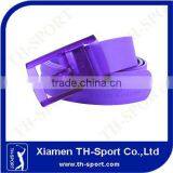 Ladies Silicone Colorful Plastic Golf Belts thumbnail-1