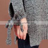 Ladies Latest Fashion High Quality Long Chunky Organic Wool Sweaters With Wholesael Price thumbnail-5