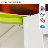 Modern and Hot Luoyang 2 Glass Doors Office Metal Filing Cabinet With Shelf and Drawers thumbnail-5