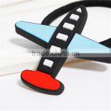 Silicone Hair Ties Airplane Multicolor Ponytail Holders Wholesale thumbnail-2