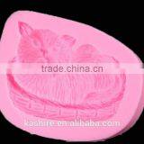 Wholesale DIY3D Cat Silicone Chocolate Mould Cake Mold Kitchen Baking Tools thumbnail-2