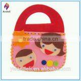 Fun Creative Felt Craft Handbag, Family Design Handbag, DIY Kids & Childrens Handbag thumbnail-1