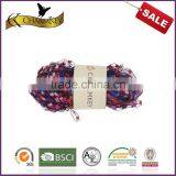 Fancy Yarns Factory Supply Colorful 100% Polyester Knitting Ladder Yarn Manufacturer Wholesale Space Dyed Knitting Yarn thumbnail-3