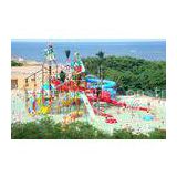 Fiberglass Aqua Playground Equipment, Big Water House For Family Fun Custom