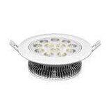 Super Bright Recessed LED Downlight 12w 1200lm 100lm/W , LED Lamp Downlight