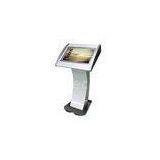 Tel / Transport Card Recharging Free Standing Kiosk 15 - 22 Inch Touch Screen Anti Vandal