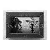 Leather 7 Inch Video High Resolution Digital Picture Frame With Remote Control