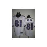2010 NFL Jerseys, Baltimore Ravens 81# Boldin White thumbnail-1