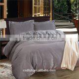 2017 NEW DESIGN SUPER SOFT MICROFIBER DARK GRAY 4PCS BEDDING SET thumbnail-1