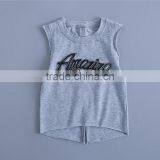 Custom Casual Little Boys Printed Vest Clothing Baby Boys Vest Sleeveless O Neck Tank Top Shirts thumbnail-5
